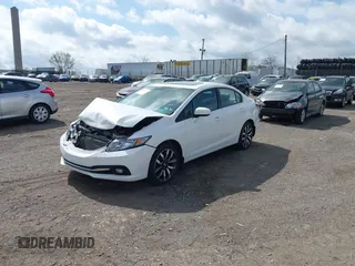 2015 Honda Civic Sedan EX-L with VIN 19XFB2F9XFE220171, listed as a IAAI auction lot 41904589 with 114,276 mi miles. Bid and sale history available at carsss.com. Image 18.