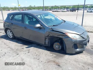 2012 Mazda 3 i Touring with VIN JM1BL1L89C1595243, listed as a IAAI auction lot 42131045 with 120,716 mi miles and . Bid and sale history available at carsss.com. Image 6.