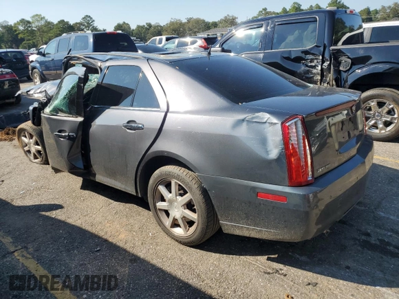 2008 Cadillac STS RWD w/1SB with VIN 1G6DW67V680149418, listed as a Copart auction lot 75661564 with Not Provided miles and Salvage Title. Bid and sale history available at carsss.com. Image 2.