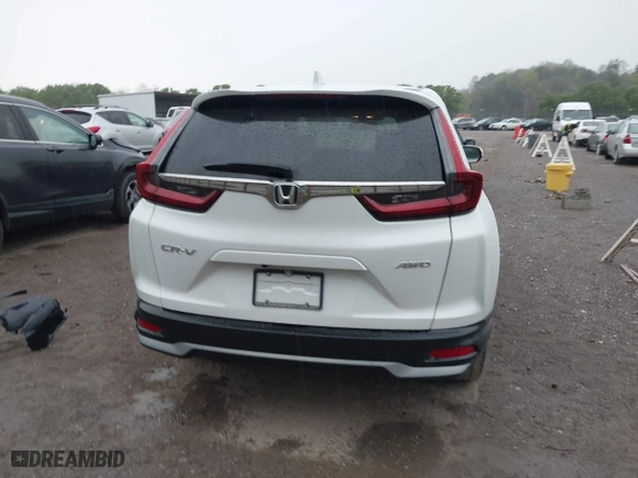 2020 Honda CR-V EX-L with VIN 5J6RW2H83LL047628, listed as a IAAI auction lot 41977919 with 24,459 mi miles. Bid and sale history available at carsss.com. Image 16.