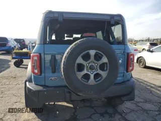 2021 Ford Bronco with VIN 1FMEE5BP8MLA68271, listed as a Copart auction lot 82546164 with 36,942 mi miles and Salvage Title. Bid and sale history available at carsss.com. Image 6.