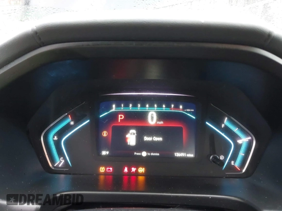 2019 Honda Odyssey EX-L with VIN 5FNRL6H75KB087076, listed as a IAAI auction lot 41542194 with 136,491 mi miles. Bid and sale history available at carsss.com. Image 15.