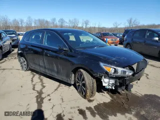 2018 Hyundai Elantra GT with VIN KMHH35LE1JU018611, listed as a Copart auction lot 43447684 with 57,948 mi miles. Bid and sale history available at carsss.com. Image 4.