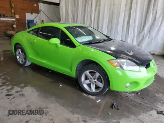 2007 Mitsubishi Eclipse GS with VIN 4A3AK24F07E000003, listed as a Copart auction lot 77862004 with 0 mi miles and Salvage Title. Bid and sale history available at carsss.com. Image 4.