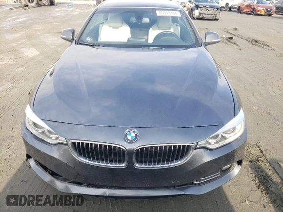 2016 BMW 4 Series 428i xDrive with VIN WBA3T1C58GP821704, listed as a Copart auction lot 85313344 with 62,868 mi miles and Salvage title. Bid and sale history available at DreamBid. Image 5.
