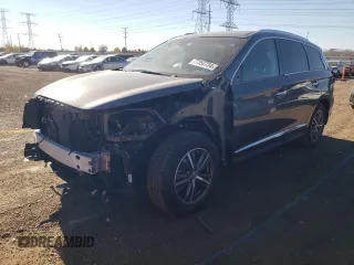 2016 Infiniti QX60 with VIN 5N1AL0MM2GC524327, listed as a Copart auction lot 77350734 with 65,870 mi miles and Salvage Title. Bid and sale history available at DreamBid. Image 1.