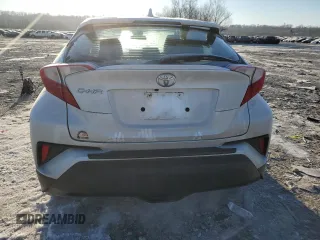 2022 Toyota C-HR XLE with VIN NMTKHMBXXNR143981, listed as a Copart auction lot 42221215 with 52,750 mi miles and Salvage Title. Bid and sale history available at carsss.com. Image 6.