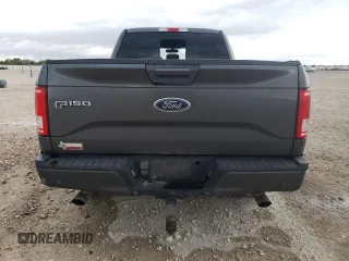 2017 Ford F-150 XL with VIN 1FTEX1CF6HFA97169, listed as a Copart auction lot 81240734 with 64,992 mi miles and Salvage Title. Bid and sale history available at carsss.com. Image 6.
