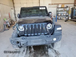 2021 Jeep Wrangler Sport S with VIN 1C4GJXAN1MW681030, listed as a Copart auction lot 79663324 with 38,526 mi miles and Salvage title. Bid and sale history available at DreamBid. Image 5.