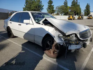 1994 Mercedes-Benz S 320 with VIN WDBGA32E6RA177390, listed as a Copart auction lot 47685975 with Not Provided miles and Salvage Title. Bid and sale history available at DreamBid. Image 4.