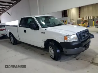 2005 Ford F-150 STX with VIN 1FTRX12W85FB60206, listed as a Copart auction lot 44355625 with 102,737 mi miles and Salvage Title. Bid and sale history available at carsss.com. Image 4.