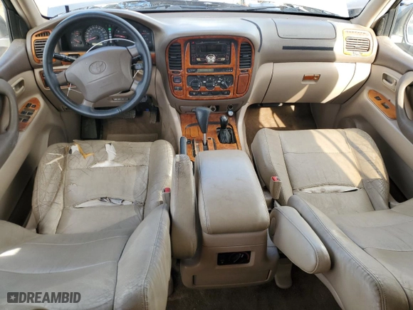 1998 Toyota Land Cruiser with VIN JT3HT05J0W0006471, listed as a Copart auction lot 49091535 with 314,727 mi miles and Salvage Title. Bid and sale history available at carsss.com. Image 8.