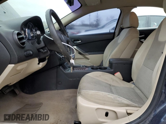 2008 Pontiac G6 1SV Value Leader with VIN 1G2ZF57B384269094, listed as a Copart auction lot 49659235 with 143,744 mi miles and Salvage Title. Bid and sale history available at carsss.com. Image 7.
