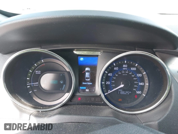 2012 Hyundai Sonata Hybrid with VIN KMHEC4A46CA059778, listed as a IAAI auction lot 41973287 with 118,625 mi miles and . Bid and sale history available at DreamBid. Image 7.