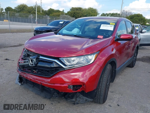 2022 Honda CR-V EX-L with VIN 5J6RW1H84NA005056, listed as a IAAI auction lot 41893748 with 26,885 mi miles and . Bid and sale history available at carsss.com. Image 6.