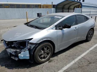 2024 Toyota Prius LE with VIN JTDACAAU3R3021455, listed as a Copart auction lot 54589325 with 18,459 mi miles and Salvage title. Bid and sale history available at DreamBid. Image 1.