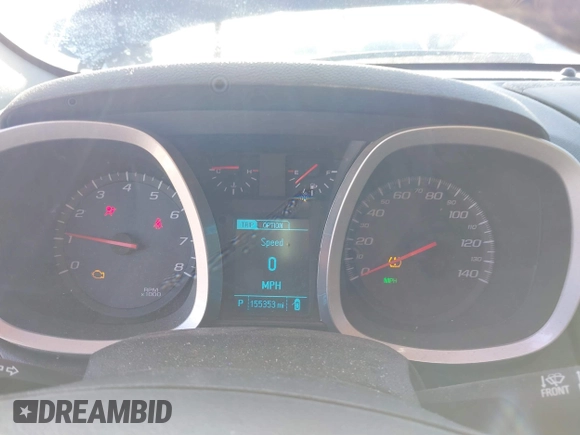 2015 Chevrolet Equinox LT with VIN 2GNFLBE38F6415655, listed as a IAAI auction lot 41330157 with 155,353 mi miles and . Bid and sale history available at carsss.com. Image 7.