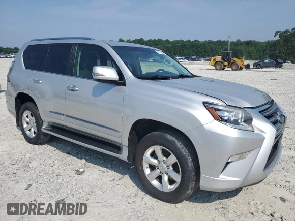 2014 Lexus GX 460 with VIN JTJBM7FX1E5069815, listed as a Copart auction lot 62572495 with Not provided miles and Salvage title. Bid and sale history available at DreamBid. Image 4.