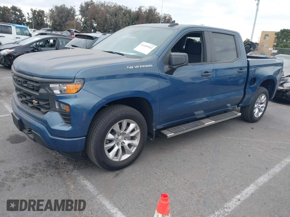 2024 Chevrolet Silverado 1500 Custom with VIN 3GCPDBEK7RG252751, listed as a IAAI auction lot 41429343 with 3,735 mi miles and . Bid and sale history available at DreamBid. Image 18.