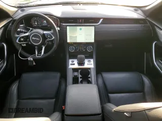2021 Jaguar F-Pace S with VIN SADCJ2EU7MA684261, listed as a Copart auction lot 87264294 with 24,188 mi miles and Salvage title. Bid and sale history available at DreamBid. Image 8.