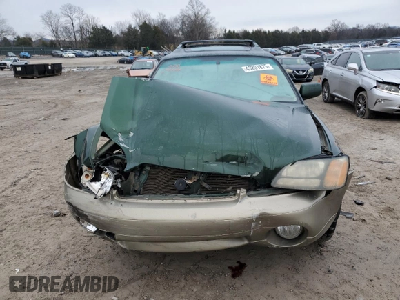 2001 Subaru Legacy Outback L.L. Bean с VIN 4S3BH806817626117, выставлен на аукционе Copart как лот 43201875 с пробегом 213 994 миль миль и Списание • Salvage title. История ставок и продаж доступна на DreamBid. Изображение 5.