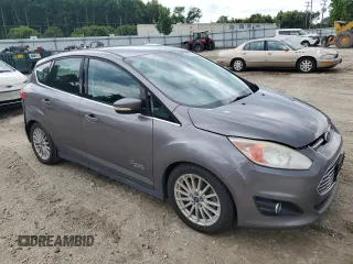 2013 Ford C-Max Energi SEL with VIN 1FADP5CU7DL557250, listed as a Copart auction lot 59852894 with 121,428 mi miles and Salvage Title. Bid and sale history available at carsss.com. Image 4.