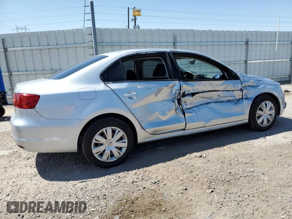 2012 Volkswagen Jetta SE with VIN 3VWDP7AJXCM365667, listed as a Copart auction lot 60317735 with 82,723 mi miles and Salvage title. Bid and sale history available at DreamBid. Image 3.