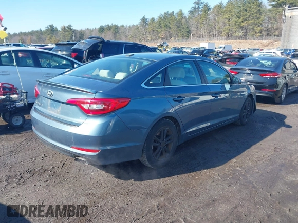 2017 Hyundai Sonata 2.4L with VIN 5NPE24AF8HH500464, listed as a IAAI auction lot 41743598 with 180,420 mi miles and . Bid and sale history available at carsss.com. Image 4.