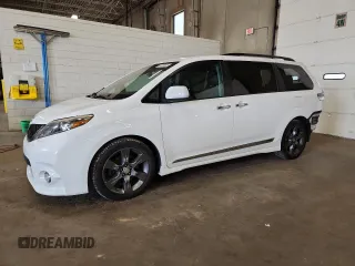 2016 Toyota Sienna SE with VIN 5TDXK3DC4GS746604, listed as a Copart auction lot 65325655 with 203,003 mi miles and Salvage title. Bid and sale history available at DreamBid. Image 1.