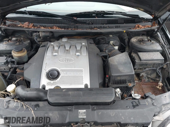 2005 Kia Sedona LX with VIN KNDUP132356703354, listed as a IAAI auction lot 41529197 with 1 mi miles. Bid and sale history available at carsss.com. Image 10.