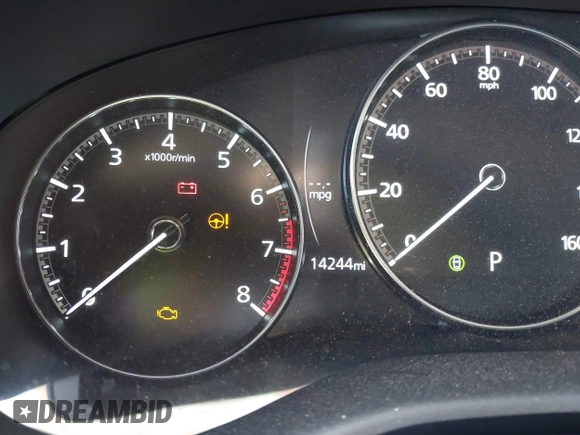 2024 Mazda 3 S Preferred with VIN 3MZBPACM3RM402675, listed as a IAAI auction lot 42612224 with 14,244 mi miles and . Bid and sale history available at DreamBid. Image 7.