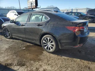 2017 Acura TLX Technology with VIN 19UUB1F53HA007651, listed as a Copart auction lot 47892255 with 76,256 mi miles and Salvage Title. Bid and sale history available at DreamBid. Image 2.