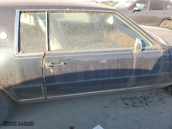 1985 Cadillac Eldorado with VIN 1G6EL5781FE655949, listed as a Copart auction lot 41961275 with 4,479 mi miles and Clean Title. Bid and sale history available at carsss.com. Image 10.