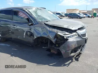 2016 Acura MDX with VIN 5FRYD3H25GB009186, listed as a IAAI auction lot 41720733 with 122,941 mi miles. Bid and sale history available at carsss.com. Image 6.