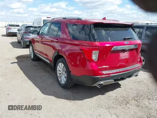 2020 Ford Explorer Limited with VIN 1FMSK8FH8LGC91143, listed as a IAAI auction lot 41998447 with 76,397 mi miles. Bid and sale history available at carsss.com. Image 3.
