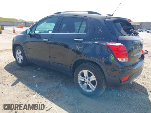 2019 Chevrolet Trax LT with VIN KL7CJLSB0KB918698, listed as a IAAI auction lot 42054006 with Not Provided miles and . Bid and sale history available at carsss.com. Image 3.