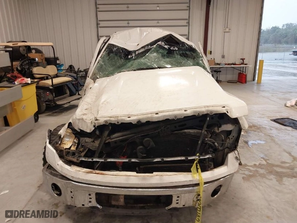2010 Ford F-150 XL with VIN 1FTEX1CW7AFC92235, listed as a IAAI auction lot 41618357 with 1 mi miles. Bid and sale history available at carsss.com. Image 6.