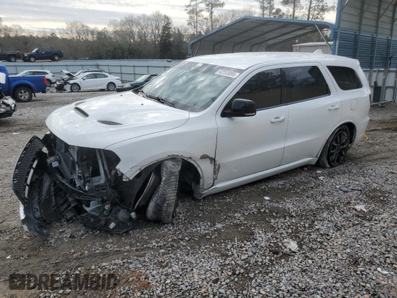 2018 Dodge Durango R/T with VIN 1C4SDHCT2JC114647, listed as a Copart auction lot 42253095 with 116,985 mi miles and Salvage title. Bid and sale history available at DreamBid. Image 1.