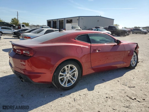2021 Chevrolet Camaro 1LS with VIN 1G1FB1RX6M0128963, listed as a Copart auction lot 80151114 with 42,745 mi miles and Salvage Title. Bid and sale history available at carsss.com. Image 3.
