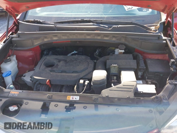 2017 Hyundai Santa Fe 2.4L with VIN 5XYZUDLBXHG397691, listed as a IAAI auction lot 42687035 with 115,563 mi miles and . Bid and sale history available at DreamBid. Image 10.
