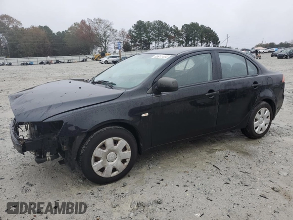 2009 Mitsubishi Lancer DE with VIN JA3AU16U59U045092, listed as a Copart auction lot 83911444 with 190,647 mi miles and Salvage Title. Bid and sale history available at carsss.com. Image 1.