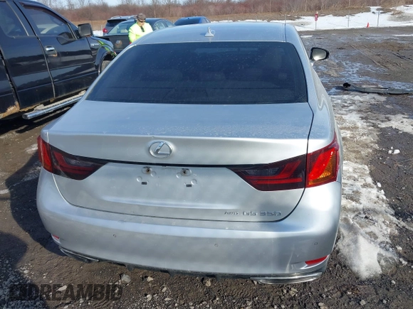2014 Lexus GS 350 with VIN JTHCE1BLXE5022947, listed as a IAAI auction lot 41740444 with 93,801 mi miles. Bid and sale history available at carsss.com. Image 16.