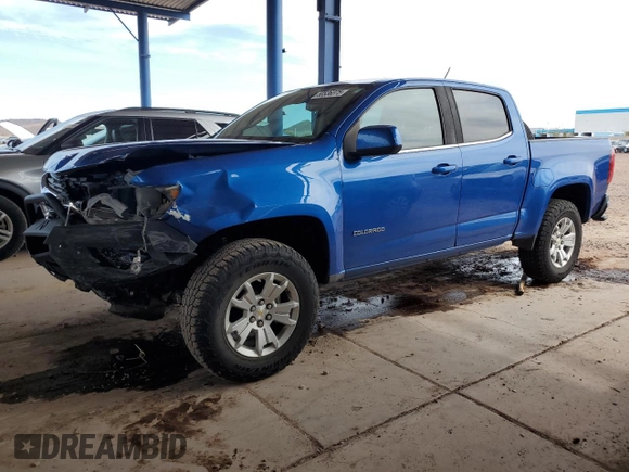 2019 Chevrolet Colorado 2WD LT with VIN 1GCGSCENXK1122733, listed as a Copart auction lot 50536375 with 101,821 mi miles and Salvage Title. Bid and sale history available at DreamBid. Image 1.
