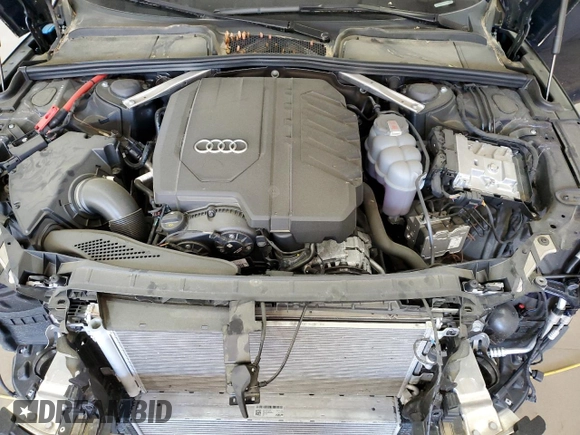 2023 Audi A5 Sportback S line Premium Plus with VIN WAUFACF58PA029856, listed as a Copart auction lot 54947985 with 4,921 mi miles and Salvage Title. Bid and sale history available at carsss.com. Image 11.
