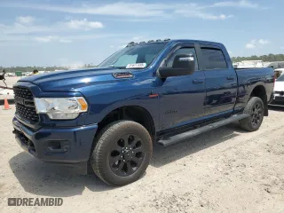 2024 Ram 2500 Lone Star with VIN 3C6UR5DL4RG239656, listed as a Copart auction lot 51677335 with 3,956 mi miles and Salvage Title. Bid and sale history available at carsss.com. Image 1.