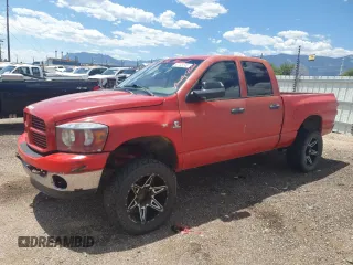 2008 Dodge 2500 SLT with VIN 3D7KR28A98G180227, listed as a Copart auction lot 63798295 with 301,549 mi miles and Clean title. Bid and sale history available at DreamBid. Image 1.