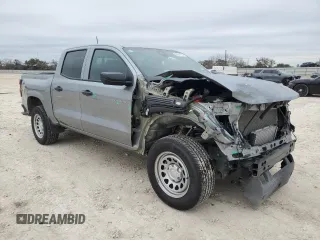 2023 Chevrolet Colorado 2WD Work Truck with VIN 1GCPSBEK4P1268746, listed as a Copart auction lot 88691125 with 12,161 mi miles and Salvage title. Bid and sale history available at DreamBid. Image 4.