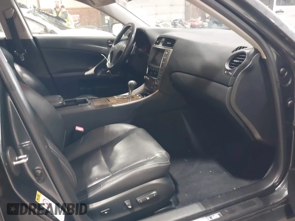 2010 Lexus IS 250 with VIN JTHCF5C28A5041775, listed as a IAAI auction lot 42364472 with 159,140 mi miles and . Bid and sale history available at DreamBid. Image 5.