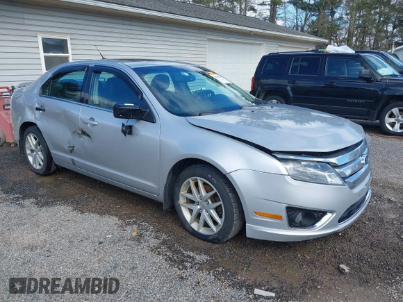 2010 Ford Fusion SEL with VIN 3FAHP0JA8AR430825, listed as a IAAI auction lot 41964707 with 139,144 mi miles. Bid and sale history available at carsss.com. Image 1.