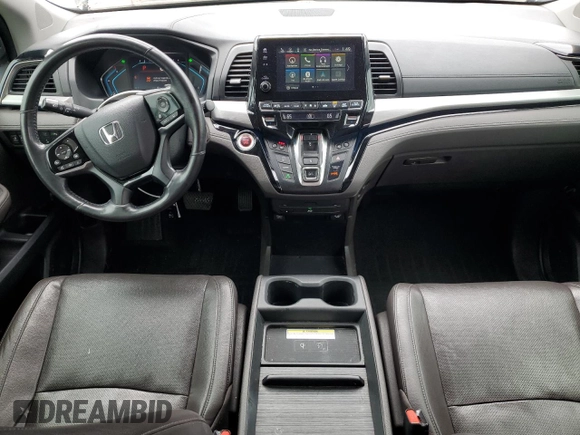 2018 Honda Odyssey Elite с VIN 5FNRL6H94JB007489, выставлен на аукционе Copart как лот 57077855 с пробегом 106 402 миль миль и Списание • Salvage title. История ставок и продаж доступна на DreamBid. Изображение 8.